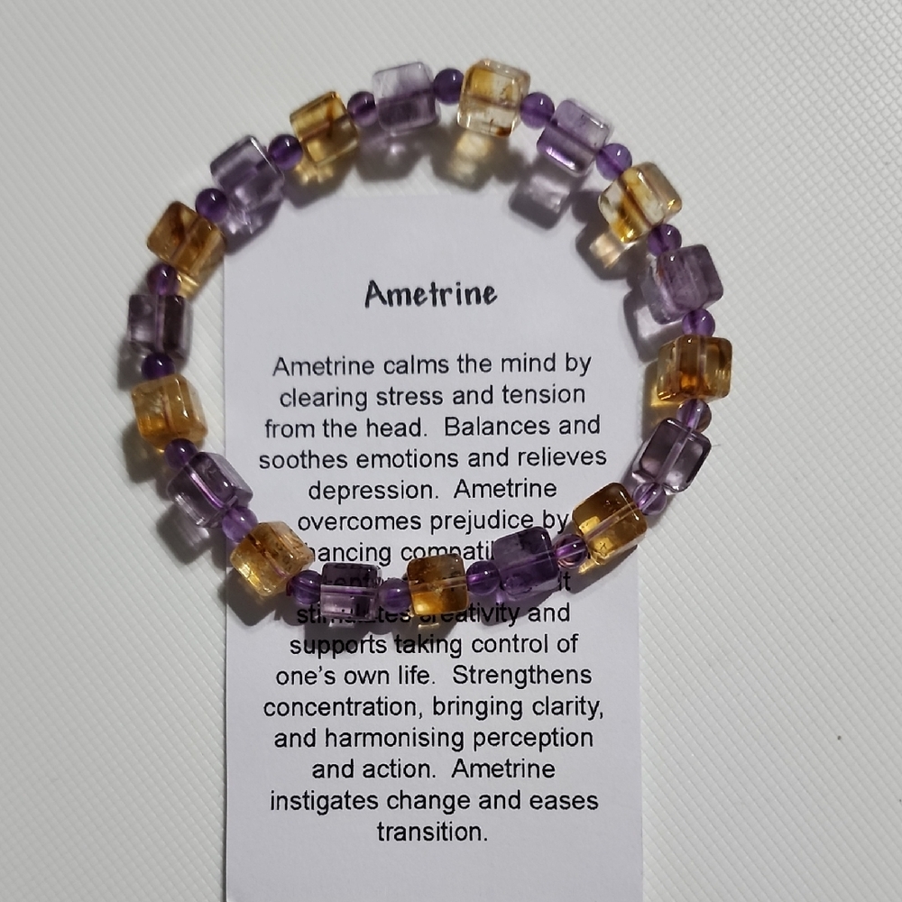 Ametrine Stretch Bracelet
